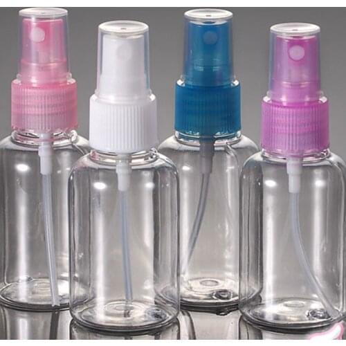 4 pcs/Lot 50ML Portable Mini Transparent Perfume Atomizer Hydrating Spray Bottle Makeup Tools -27