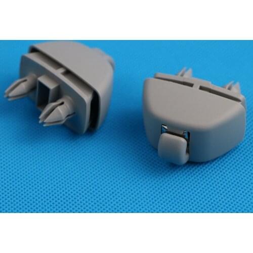 4G0857562 Gray Plastic Sun Visor Clip Hook Holder OEM For Audi A4 A6 A8 E-Tron Polo Passat Octavia Rapid