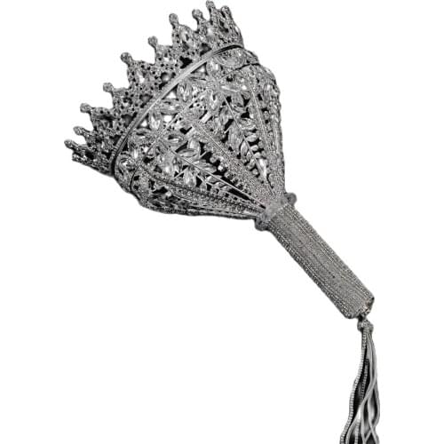 Wedding Bouquets Hand Made Rose Flower Rhinestone Bridesmaid Bride Wedding Bouquet de mariage wedding accessors Crystal Bridal