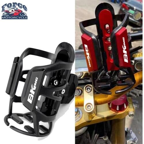 For SUZUKI B-KING BKING B KING 2017 2018 2019 2020 New Motorcycle CNC Aluminum + POM Beverage Water Bottle Drink Cup Holder