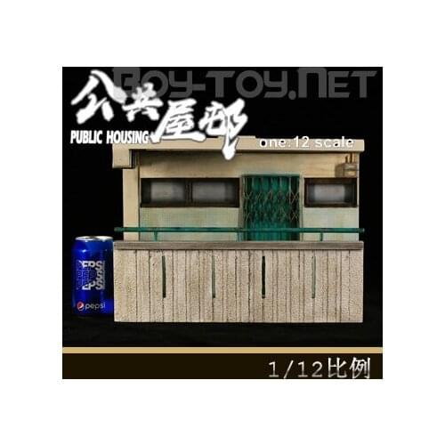 FEELWOTOYS FW010 1/12 scale Public Housing Estate Scene Model for 6“ Action Figure Doll Collection