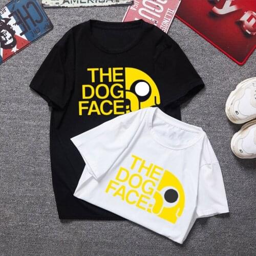 2017 summer new animation Adventure Time T-Shirt Finn and Jake tshirt man The dog face funny Cartoon 3d print Unisex t shirt men
