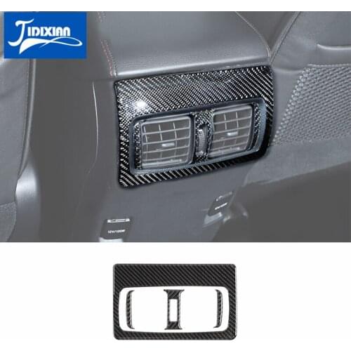 MOPAI Car Armrest Box Rear Seat Air Vent AC Outlet Decoration Cover Stickers for Toyota 4Runner 2010+ Interior Accessories