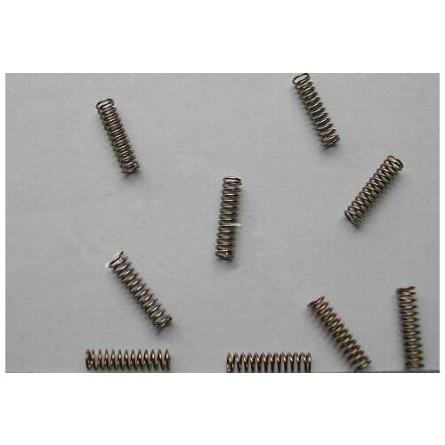 Small spring compression spring sophisticated 0.4(wire diameter)*3(OD)*11(Height)*13(coils) 10 pcs / bag
