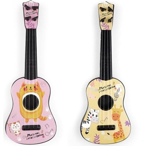 Mini Four Strings Animal Ukulele Guitar Musical Instrument Kids Educational Toys Early Intellectual Development Toy Xmas Gift