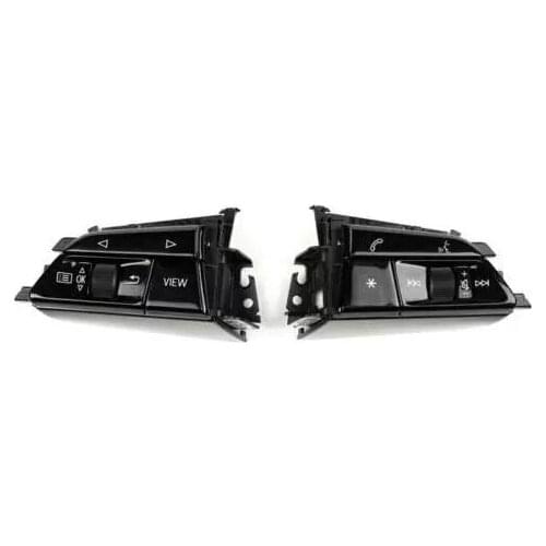 New FOR Audi A8L D5 A6L A7 Steering Wheel Multimedia Controls Buttons Support Paddle