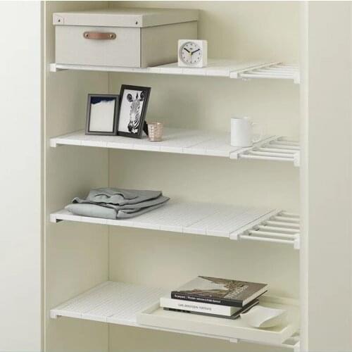 Closet Organizer For Kitchen Bathroom Convenience Plastic Dividers Wall Coat Rack Wardrobe Hangers Clothes Storage Home Supplies