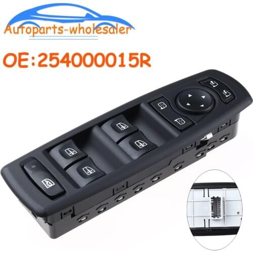New 254000015R Window Mirror Master Switch For Renault Fluence 2008-2016 7700817337 25400000 809610006R car accessories