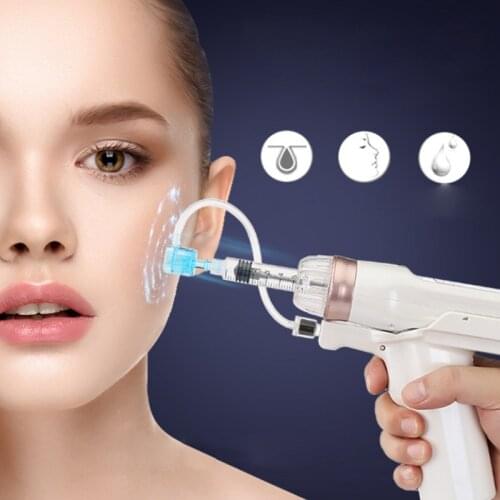 Portable Mesotherapy Hydrolifting Gun Water Injection Injector Microneedle Face Care Skin Rejuvenation Wrinkle Removal Device