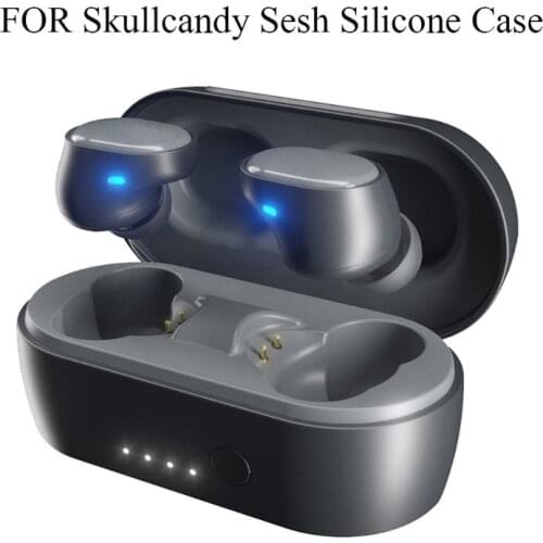 Anti-fall Silicone Earphone Case Protective Cover Shell for Skull candy Sesh