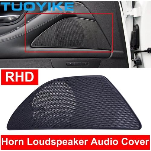 RHD Interior Inner Front Door Horn Loudspeaker Audio Sound Cover Cap For BMW 5 Series F10 F11 F18 520 523 525 530 535 2009-2017