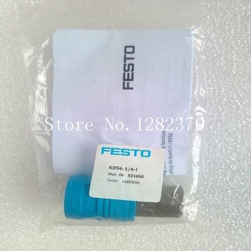 [SA] New original authentic special sales FESTO gas fitting KDS6-1 / 4-I stock 531 650 --5pcs/lot