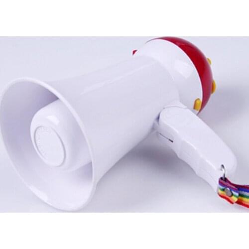 Foldable Wireless Speech Microphone 5W Portable Horn Play Music Mini Amplifier Handheld Teaching Loud Speaker