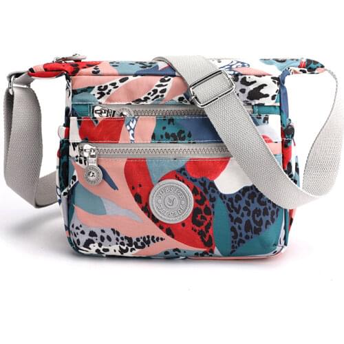 9 colors Floral crossbody bag Fashion Small womens trend bag Casual Letter Print Shoulder bag woman 2021 New bolsos mujer