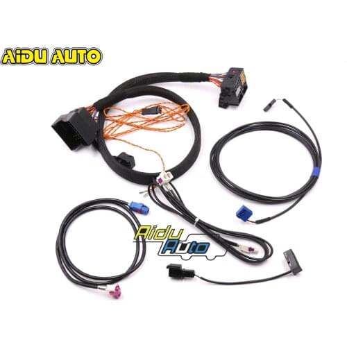 High Quality MIB2 STD2 ZR NAV Discover Pro Radio update install Adapter Cable Wire harness For Golf 7 MK7 Passat B8