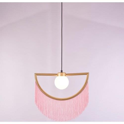 Japan deco chambre luminaire rope LED pendant lights living room deco chambre hanging ceiling lamps
