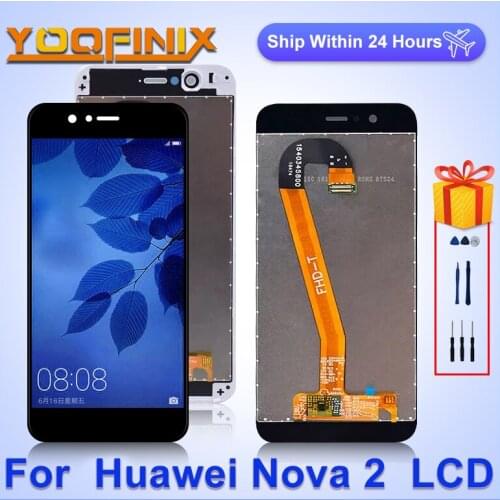 5.0"For Huawei Nova 2 LCD Display Touch Digitizer Assembly Replacement Parts For Huawei Nova 2 Display PIC-AL00 LCD