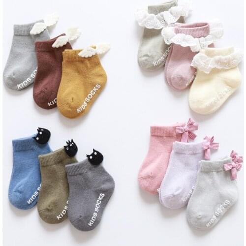1 Pair Spring Autumn New Cotton Fashion Cute Unisex Baby Newborn Fresh Candy Color Baby Socks Sock
