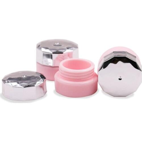 1 Pc Empty Cosmetics Bottle 3g Nail Art Refillable Cream Powder Gel Polish Box Organizer Nail Art Makeup Sample Vials Jar Pot 3g