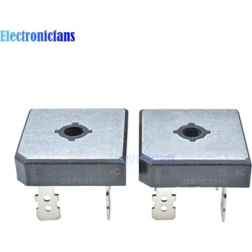 10PCS GBPC3510 Diode Bridge Rectifier Diode 35A 1000V GBPC 3510 Power Rectifier Diode Electronica Componentes