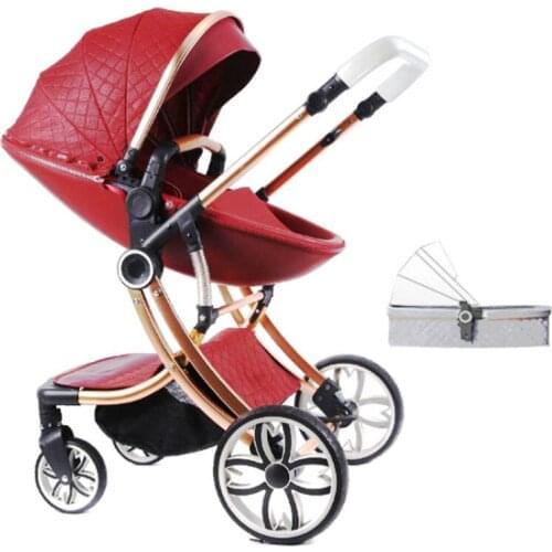 Car Seat 2 In 1 Stroller Travel Lightweight Stroller Infant Stroller Luxury Pushchair Baby Stroller Newborn Pram Buggy Baby Car