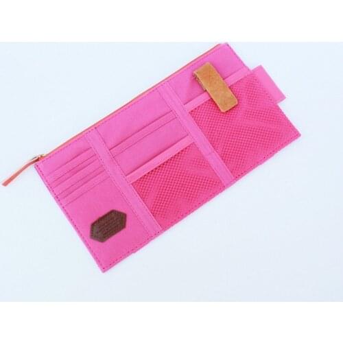 Car multi-function storage bag card bag phone bag paper clip card holder