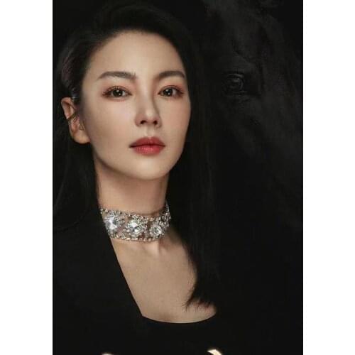 Luxury Chokers Dazzling cryrtal China