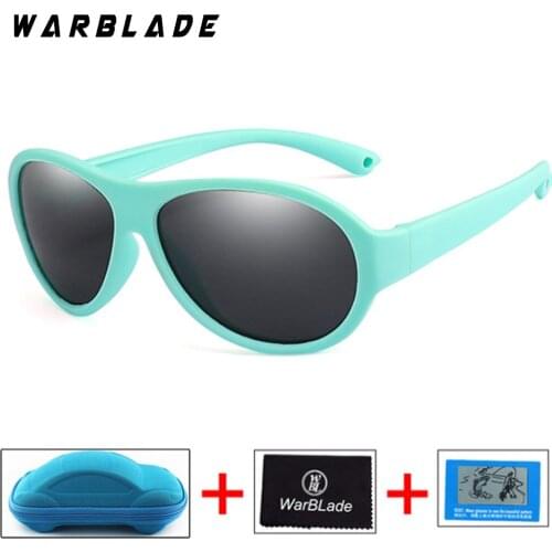 Polarized Kids Sunglasses 2019 Boys Girls Baby Infant Sun Glasses 100% UV400 Eyewear Child Shades Oculos Infantil with box