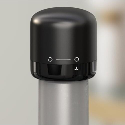 Bottle Stopper Vacuum Retain Freshness Champagne Cap Leak-proof Sealing Wine Beer Bottle Cork Stopper Kitchen Bar Tools Barware