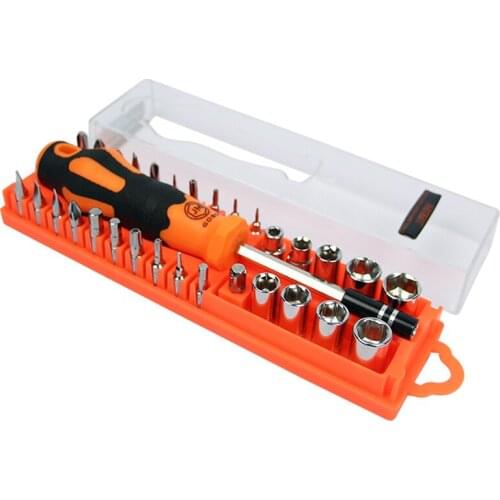 Jakemy 33 in 1 Precision Screwdriver Set Torx Bits Tournevis Cacciaviti Screw Driver for Computer Household Repair Tools Set