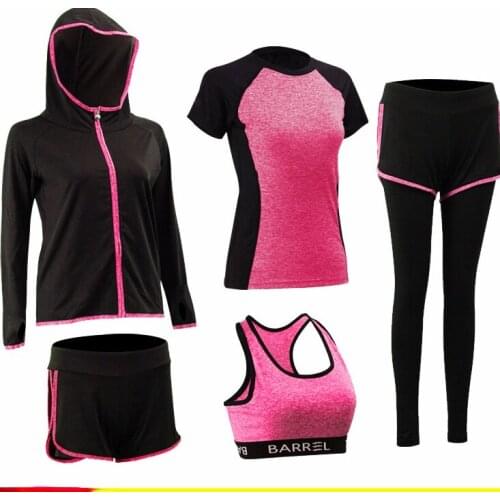 New 2021 Women Yoga Suit Sportswear Sportsuits Plus Size For Female Gym Sport Running Sets Big Large Tracksuit Tacking Wear