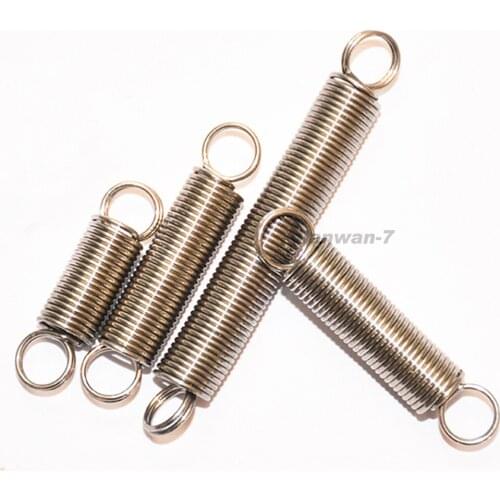 Prime-line products Spring. Compression; stainless steel Extension spring. 1mm x 8mm x L. 5pcs