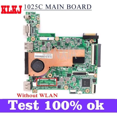 KLKJ 1015C Laptop Motherboard For ASUS EeePC 1015C Original Mainboard N2800 CPU (Without WLAN)