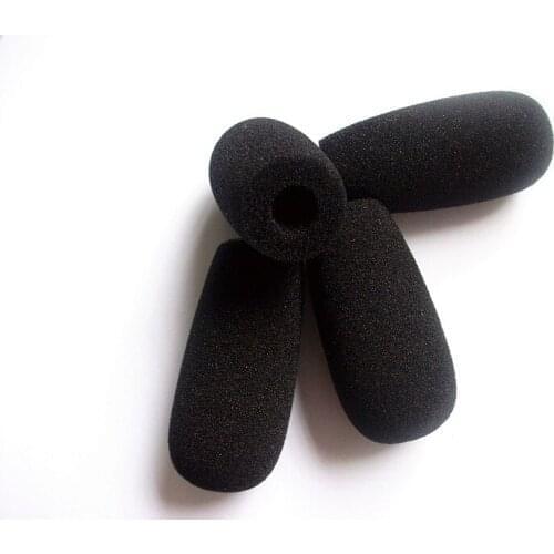 Linhuipad Microphone windscreen Foam Covers with 9mm Hole Diameter and 45mm inner length 3000pcs/lot