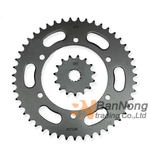 Motorcycle Front Rear Sprocket geartransmission For Yamaha FZ400
