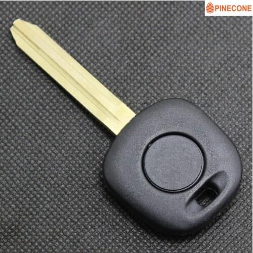 PINECONE for TOYOTA RAV4 COROLLA HILUX YARIS AVALON ECHO PRADO Car Key Case With Uncut TOY43 Blade Emergency Car Key Shell 1 PC
