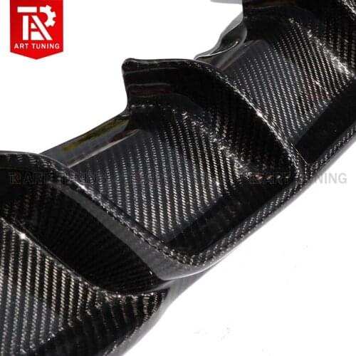 Suitable for 3 Bmw Series F30 F35 Lip Bumper Carbon Fiber Rear Spoiler Four Double Out