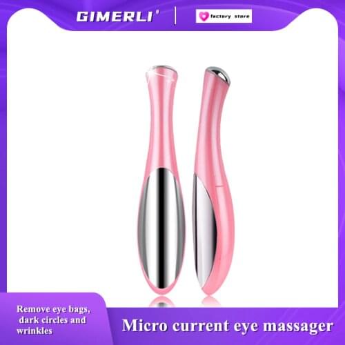 Portable Mini Electric Eye Massage Pen Vibration Massager Eye Care Beauty Machine Remove Wrinkles Dark Circles Puffiness