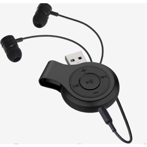 Portable 8GB MP3 Music Player Mini Back Clip 38 Hours Long Life Voice Recording Pen Dictaphone For School