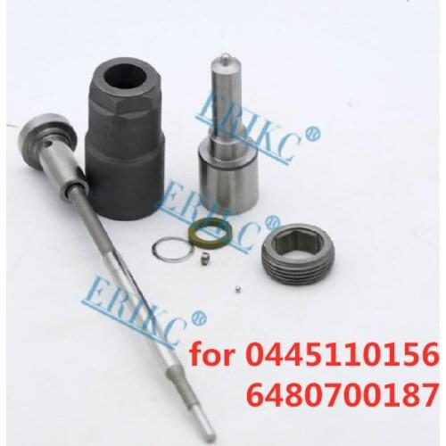 6480700187 0445 110 156 Repair Kit Nozzle DLLA153P1270 Valve F00VC01328 for Bosch MB-PKW