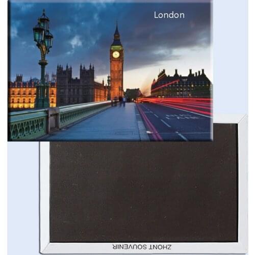 Tourist Magnets SOUVEMAG,UK London City Scene Metal Fridge Magnet SFM5181