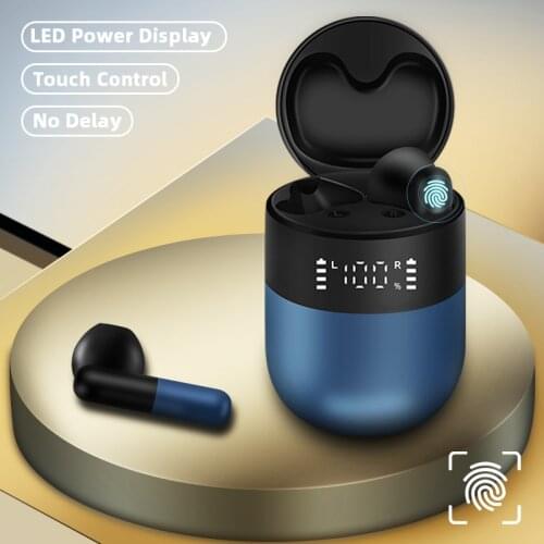 KINGSTAR TWS Wireless Earbuds Bluetooth Earphone 9D Stereo Headphone With Microphone LED Display Headset For phone Huawei Xiaomi