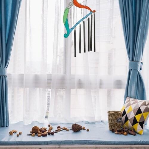 Mermaid harp wind chimes ornaments bedroom garden decoration ornaments wind chimes