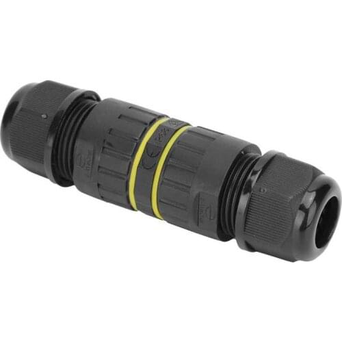 Waterproof Connector Flame-Retardant for Outdoor Cable Joint 3Pin IP6M20-3P 9-12MM
