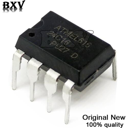 10piece)NEW AT24C02 DIP-8 24C02 Memory IC DIP