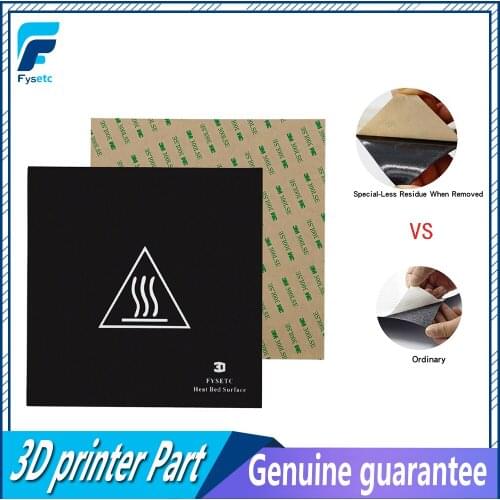 4pcs Black Frosted Heated Bed Sticker 220x220mm Build Plate Tape 8.6''x8.6'' For Wanhao i3 Anet A8 A6 Tarantula Ender 5