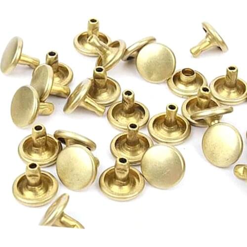 8mm x 8mm Anti brass double cap rivets
