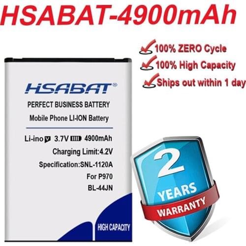 HSABAT BL-44JN 4600mAh Battery for LG P970 E730 P690 P693 E510 C660 p698 c660 ms840 L5 E610 E730