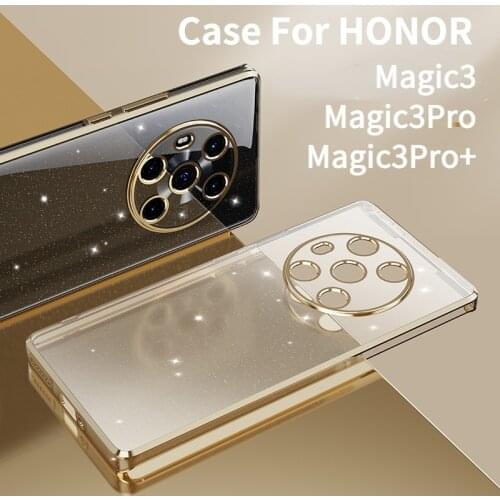 For Honor Magic3pro Case, Electroplated Phone Case, Honor Magic 3 Case, Case for Magic 3 Pro Plus