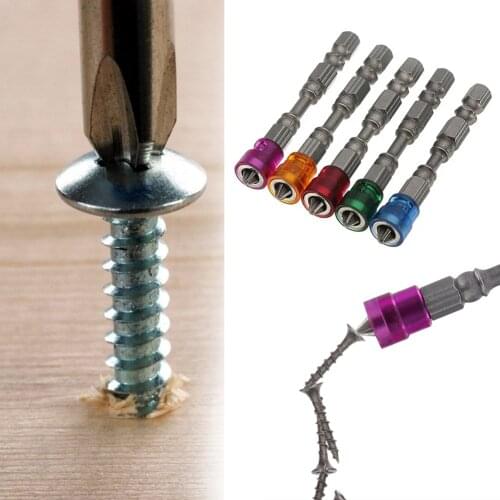 Holder Screw Drill Mode Locking Bit PH2 Phillips 1/4 inch Hex Shank Magnetic Electric Screwdriver Bits for Drywall